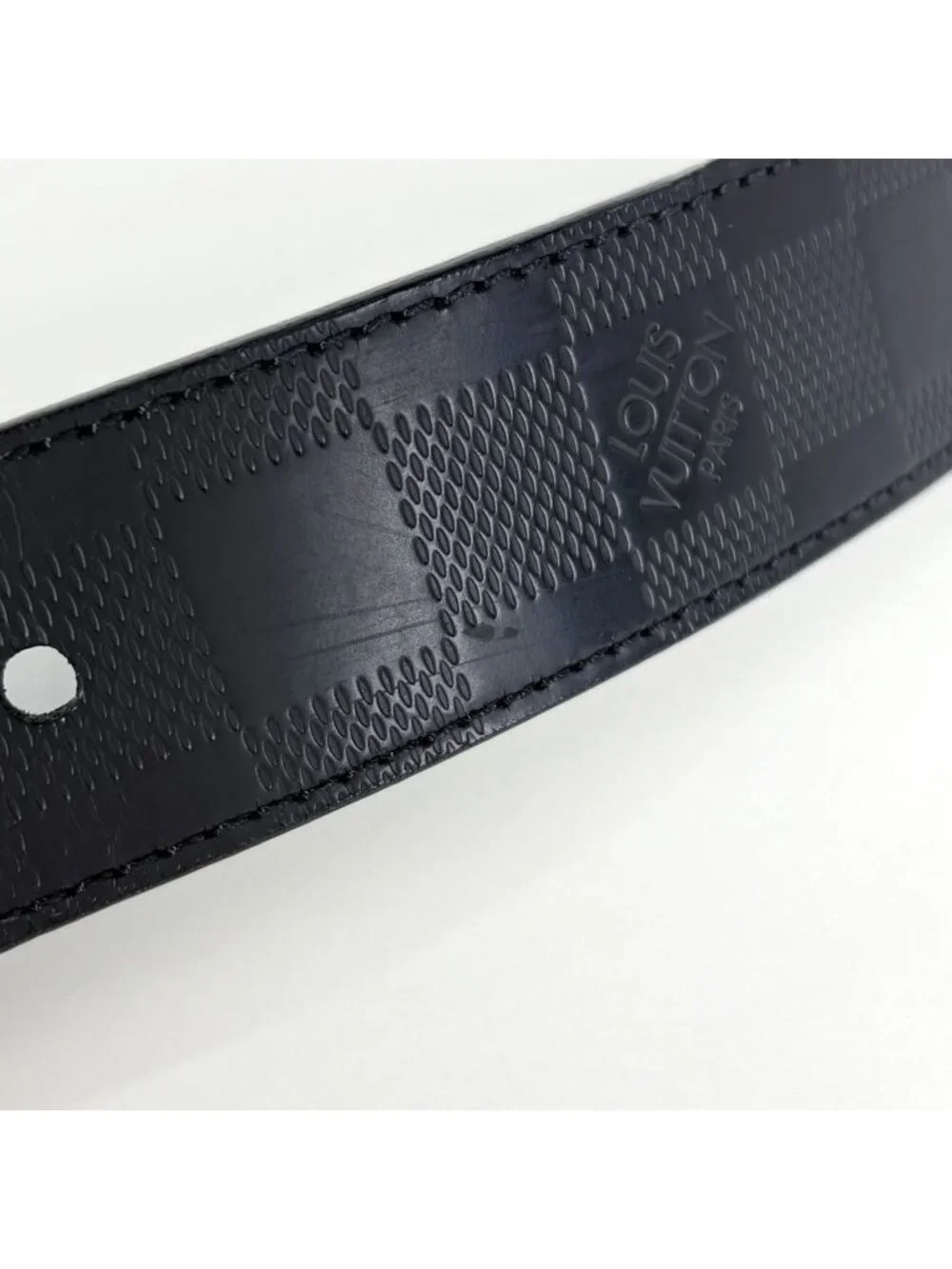 Louis Vuitton Boston Belt 35 Damier Infini Onyx
